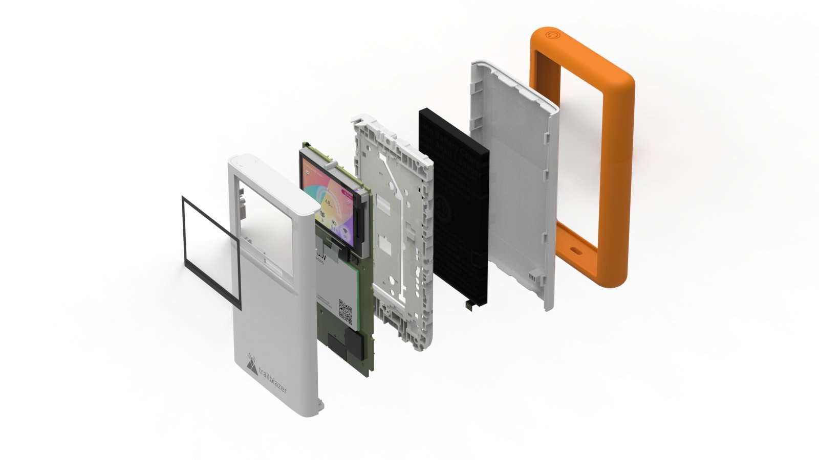 Trailblazer wifi device exploded view render